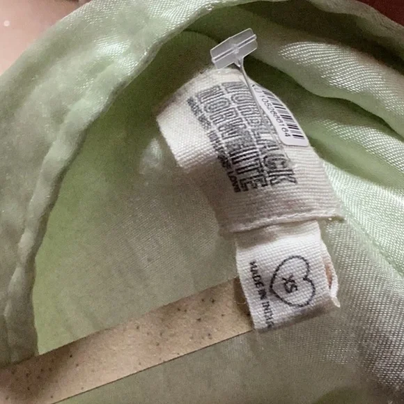 - NORBLACK NORWHITE Square shirt dress green ombré size xs all - Picture 11 of 11